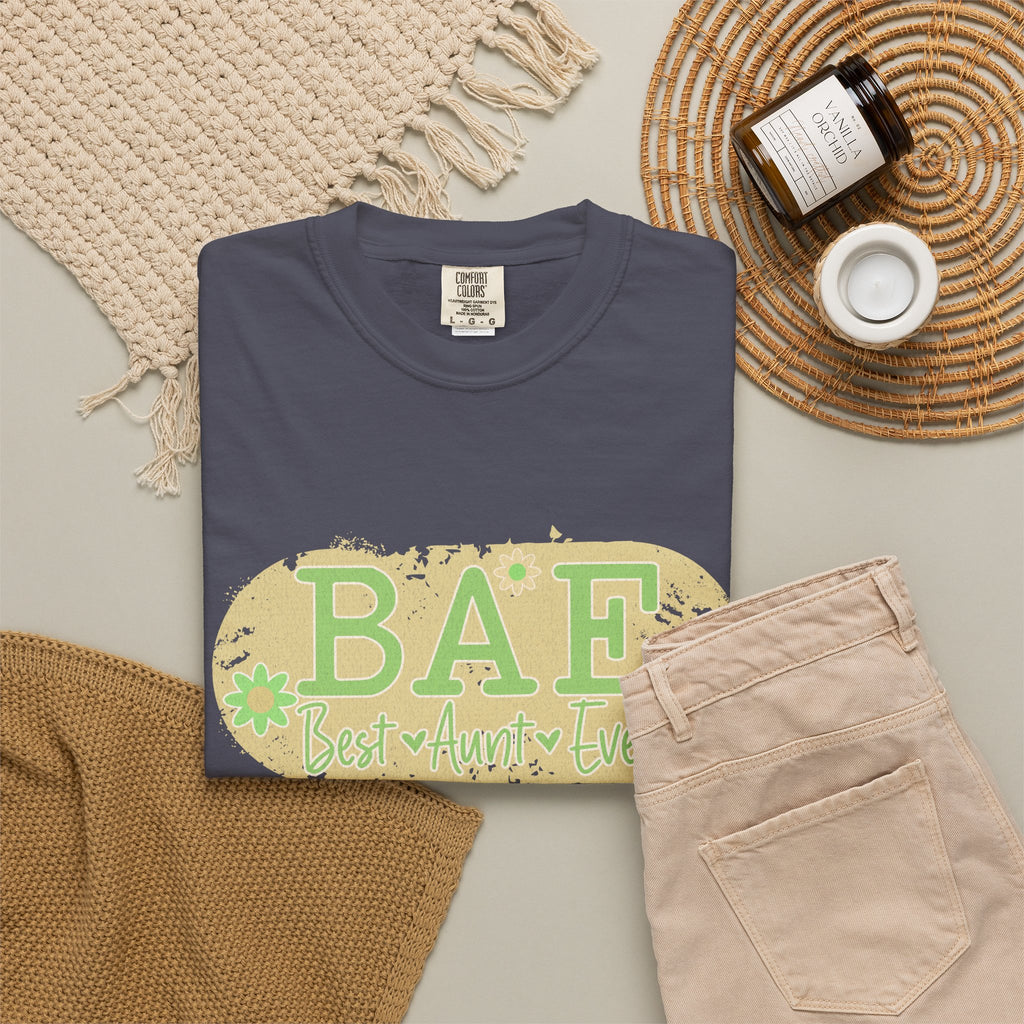 BAE Best Aunt Ever Textured T‑Shirt
