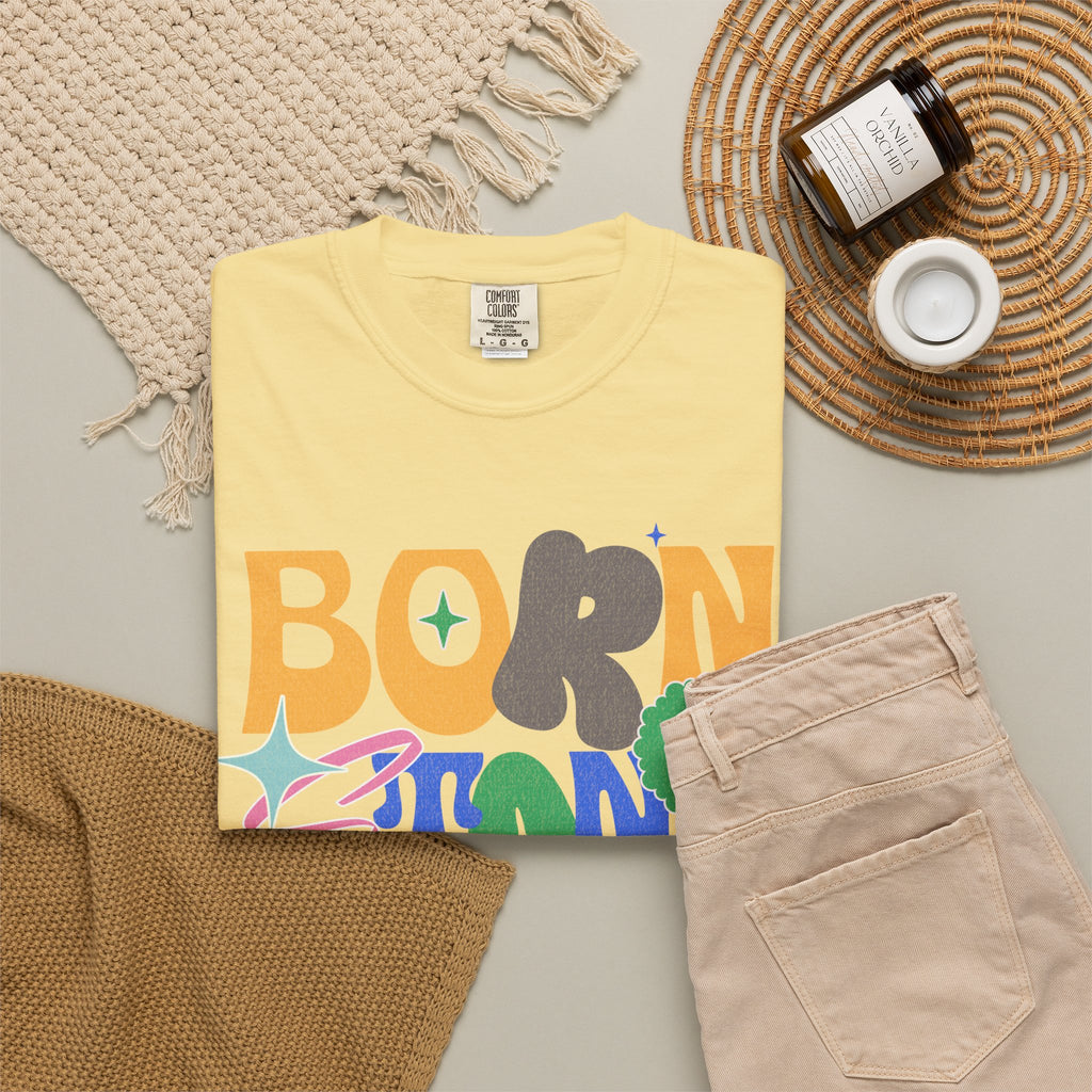 Born to Stand Out Textured T-Shirt