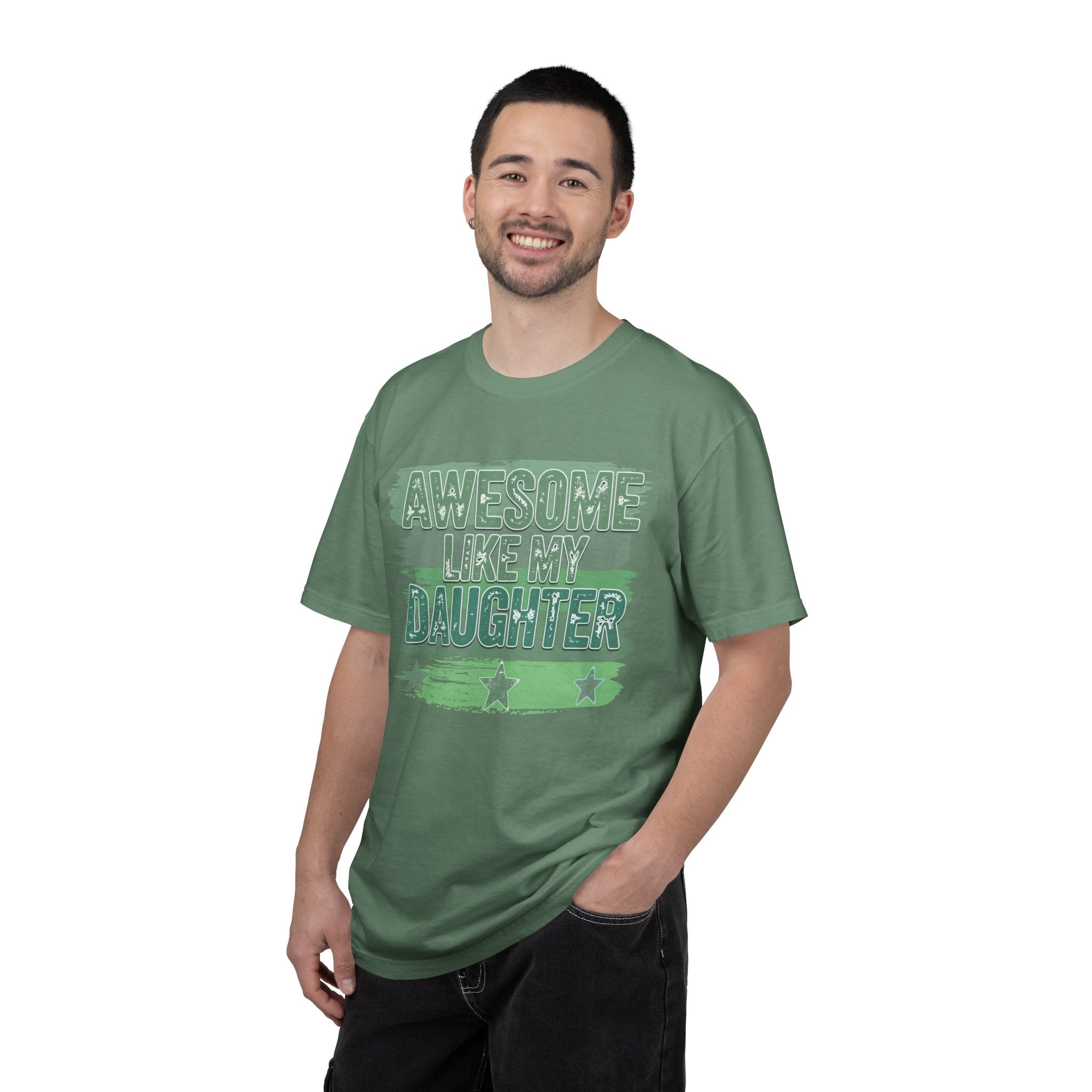 Textured Awesome Like My Daughter T-Shirt