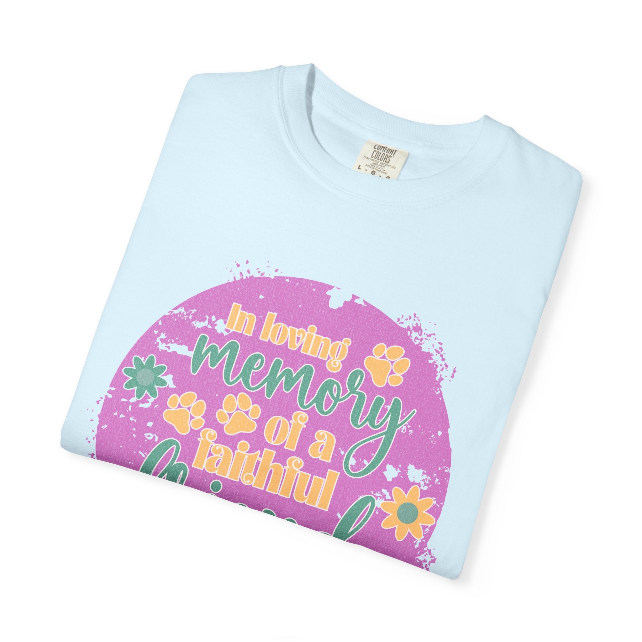Textured Retro Faithful Friend Memorial Tee