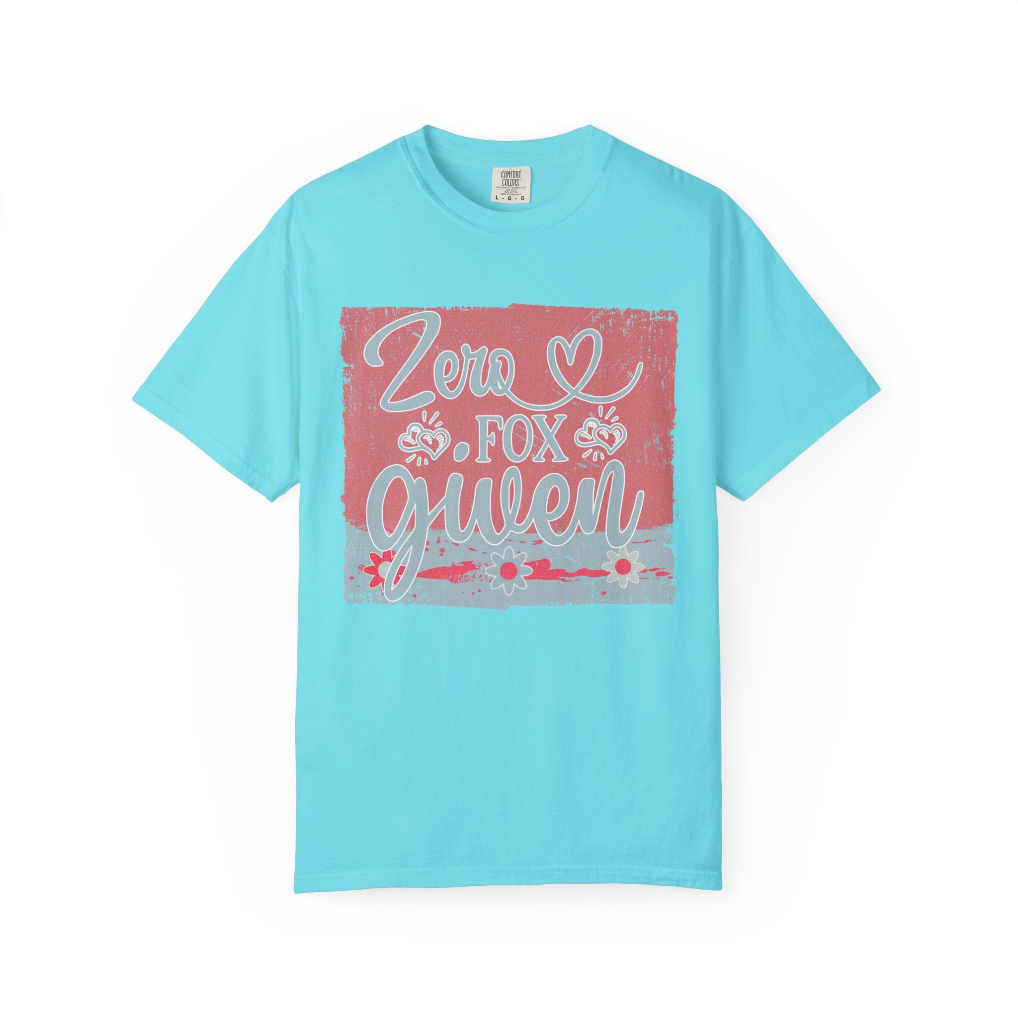 Textured Zero Fox Given T‑Shirt — Funny Retro Rose Graphic Tee