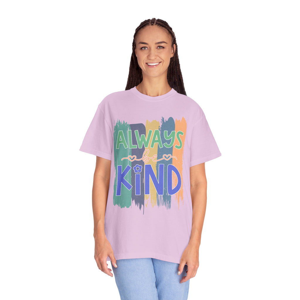 Textured Always Kind T-Shirt — Inspirational Positive Message Tee