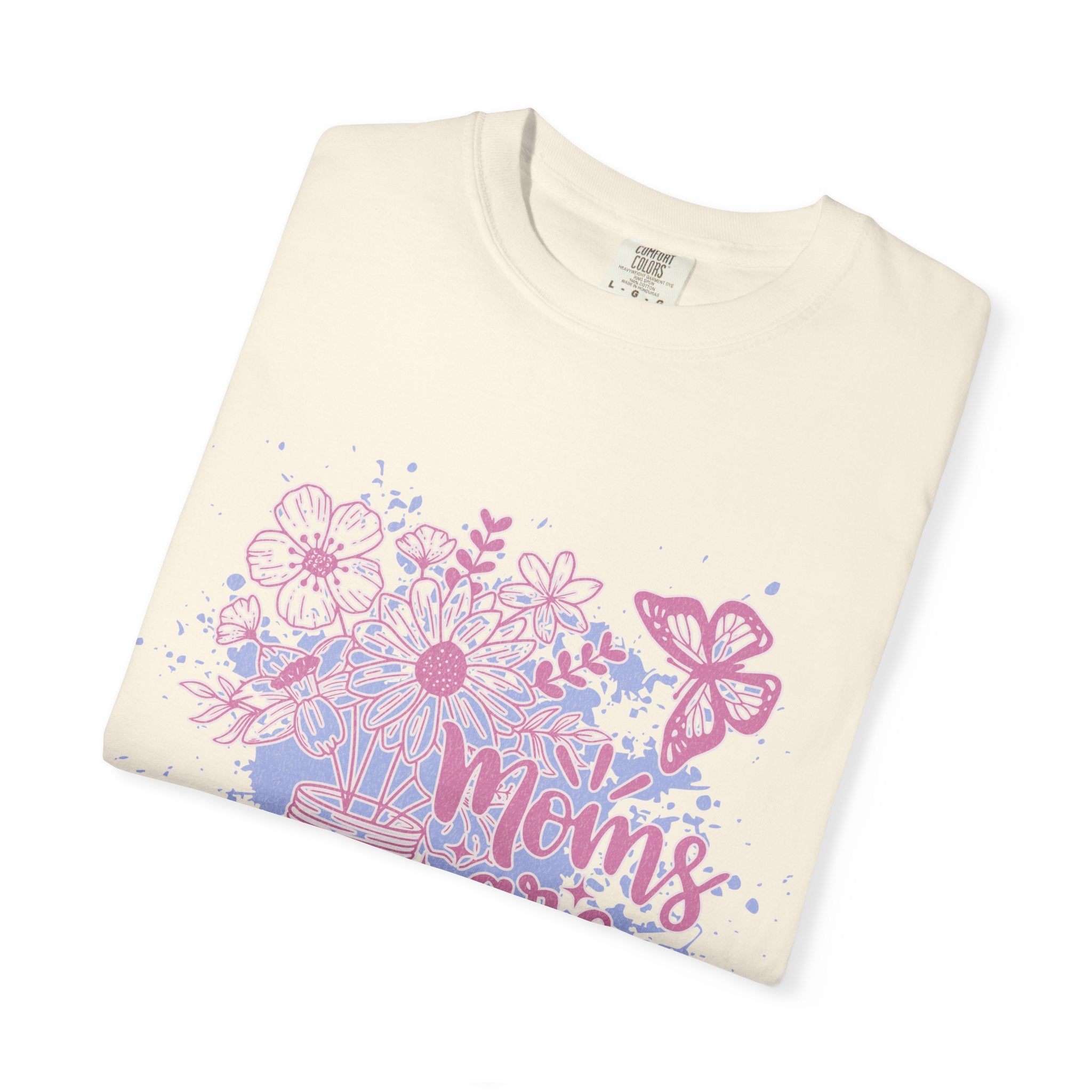 Mom's Are Magical Textured T-Shirt — Floral  Mother's Day Tee