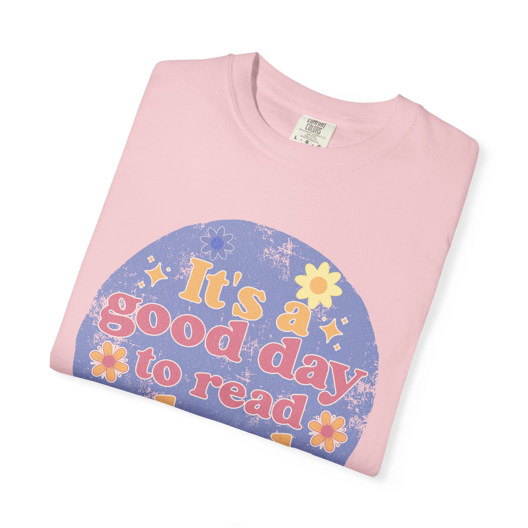 It's a Good Day to Read a Book Textured T-Shirt