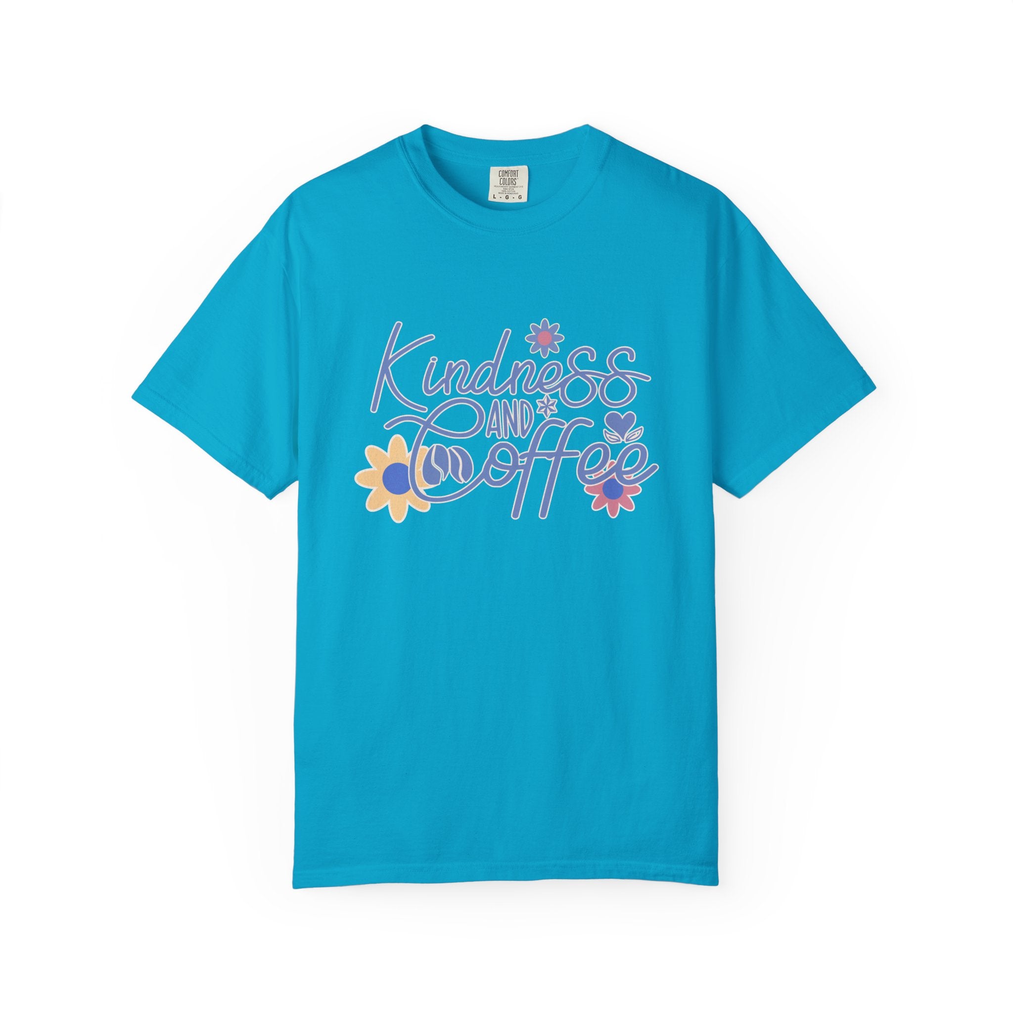 Textured Kindness and Coffee T-Shirt