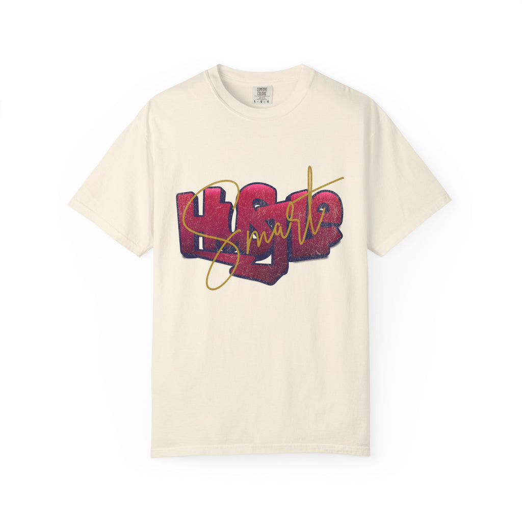 Textured Retro Hustle Smart Graphic Shirt