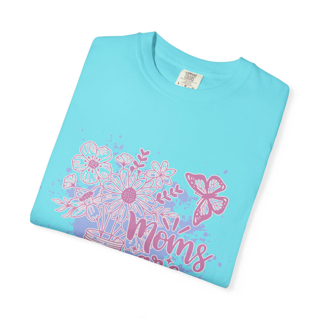 Mom's Are Magical Textured T-Shirt — Floral  Mother's Day Tee