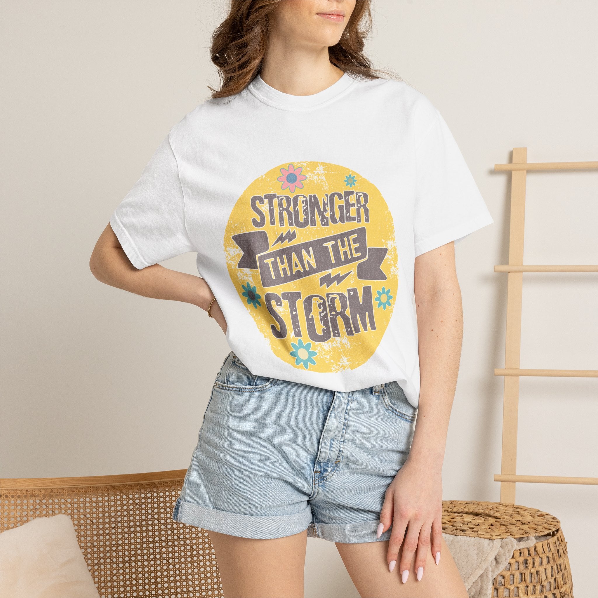 Textured Stronger Than The Storm T-Shirt