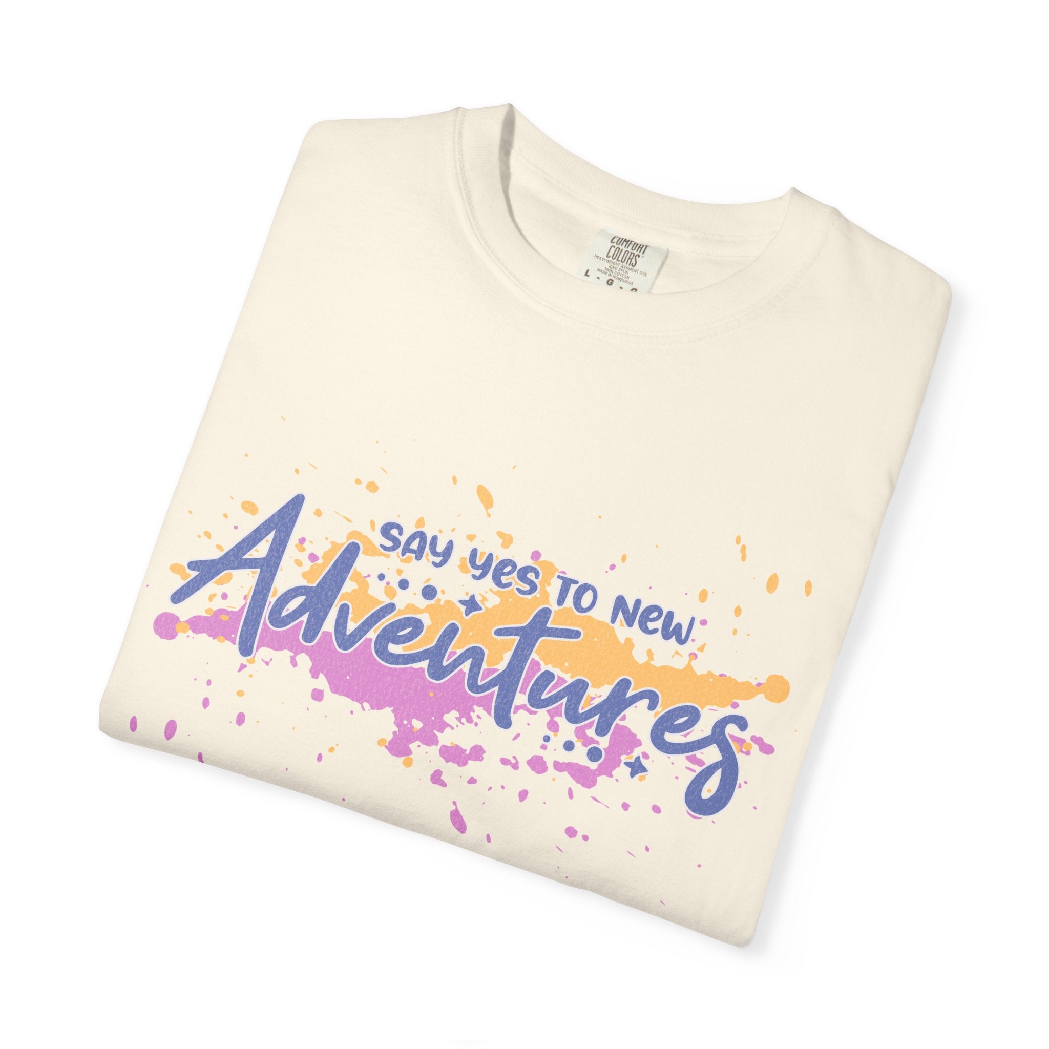 Adventure T‑Shirt – "Say Yes to New Adventures" Graphic Tee
