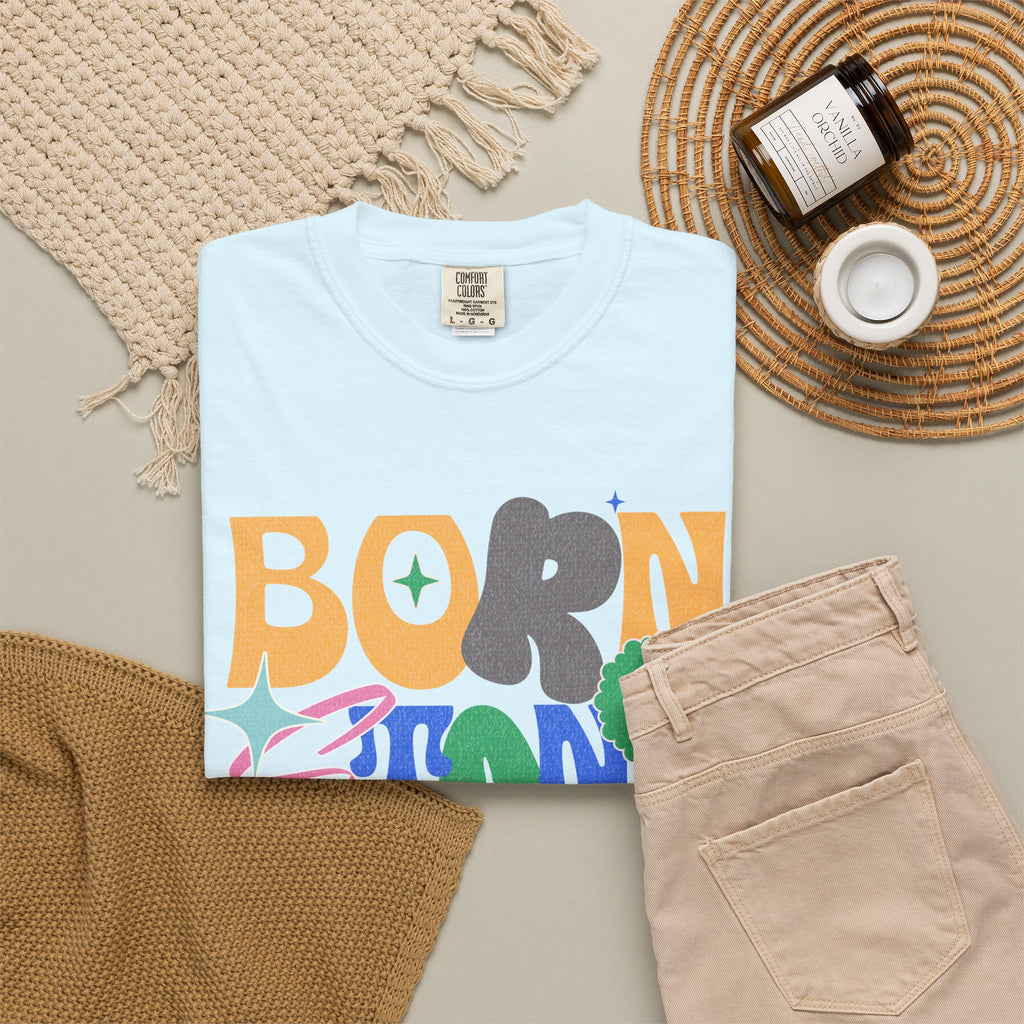 Born to Stand Out Textured T-Shirt