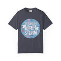 Textured  Stronger Than The Storm T-Shirt — Inspirational Resilience Graphic Tee