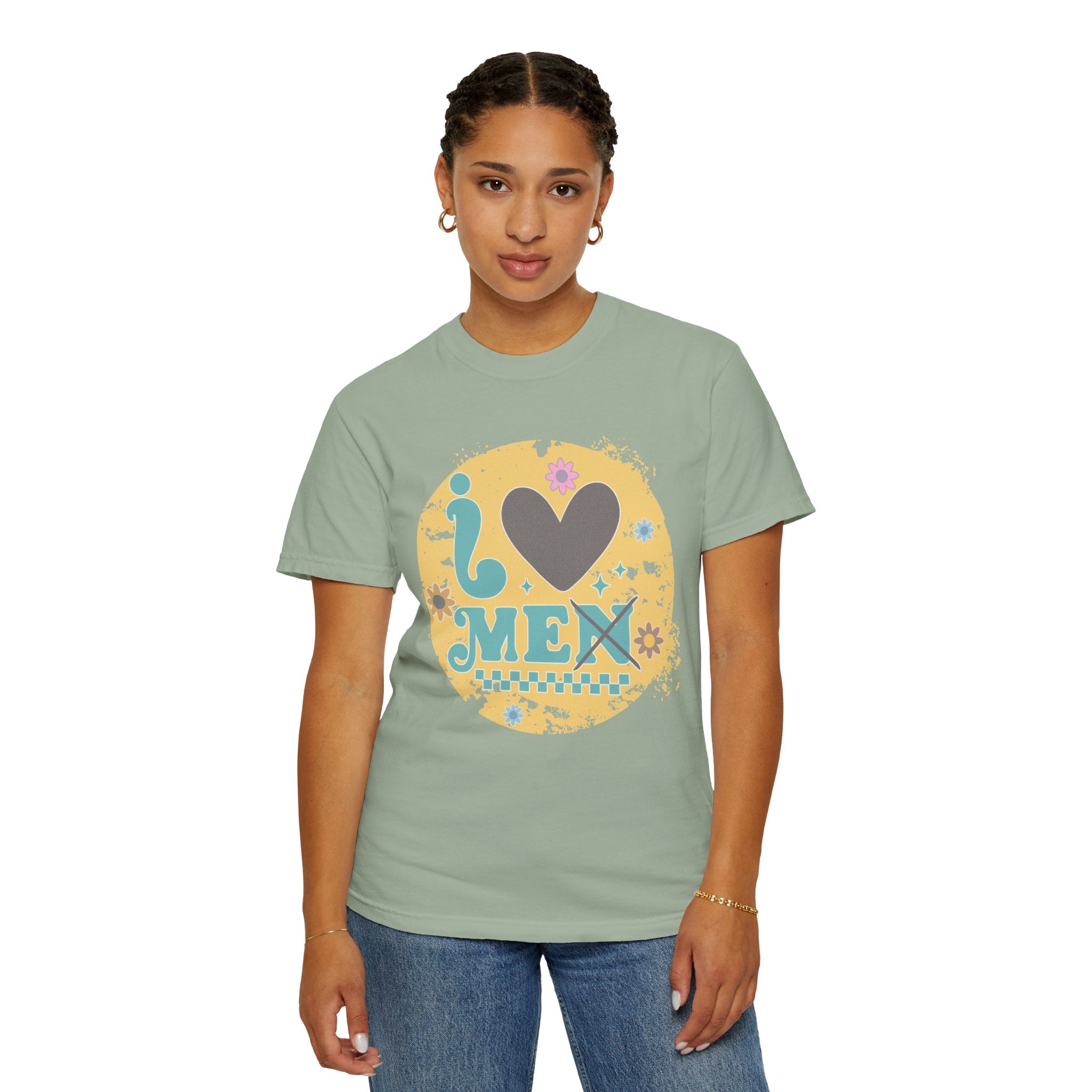 Funny Retro Self Love Retro Textured Tee