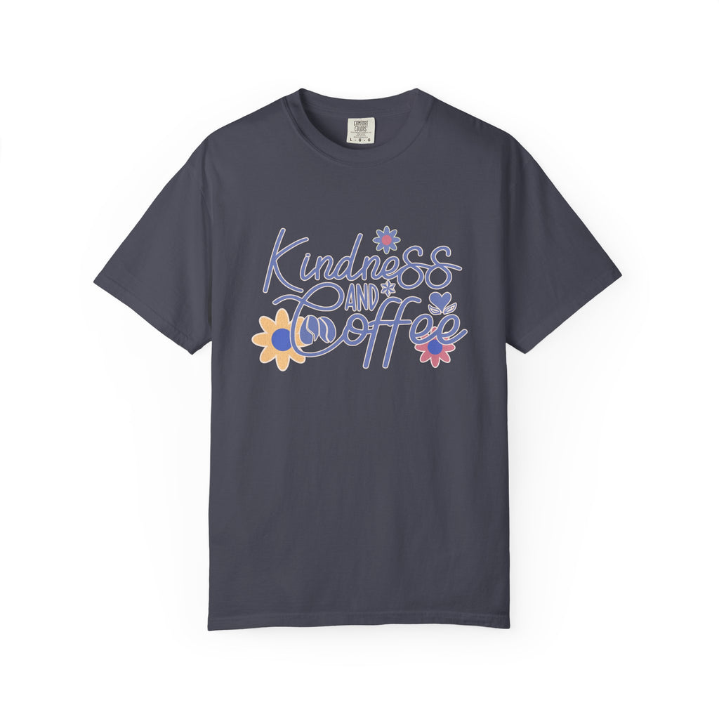 Textured Kindness and Coffee T-Shirt