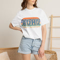 ADHD Retro Stripe T‑Shirt — "Highway To... My Look A Squirrel"