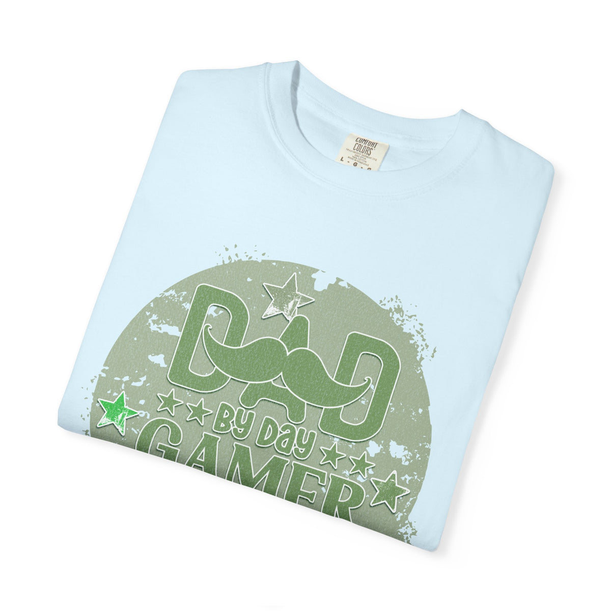 Dad By Day Gamer By Night Textured T-Shirt