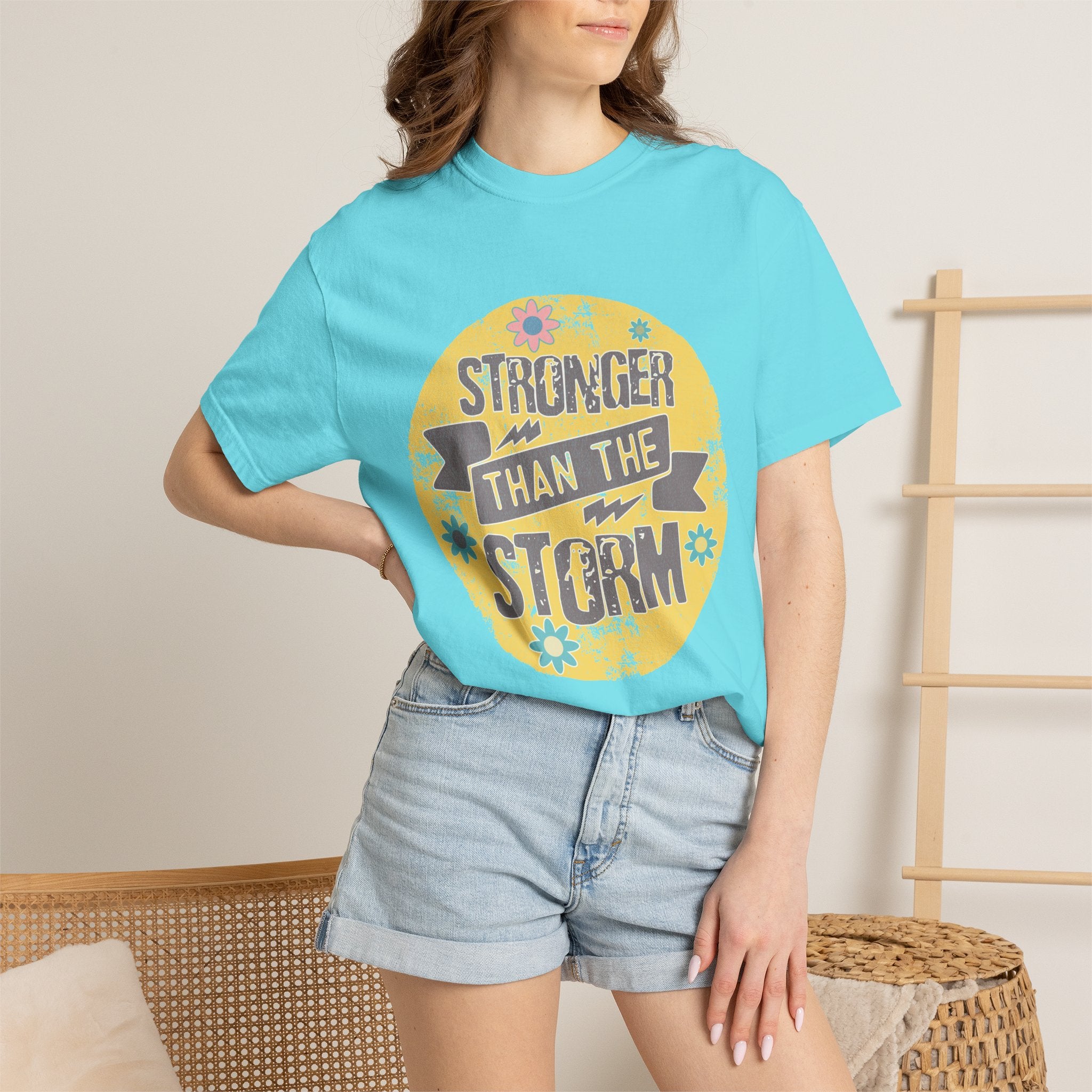 Textured Stronger Than The Storm T-Shirt