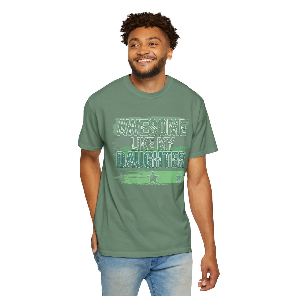 Textured Awesome Like My Daughter T-Shirt
