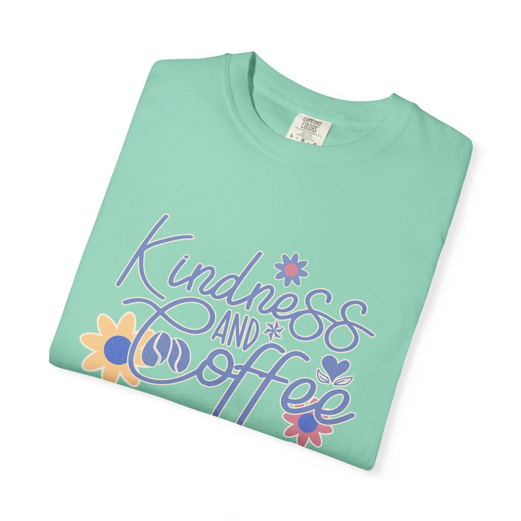 Textured Kindness and Coffee T-Shirt