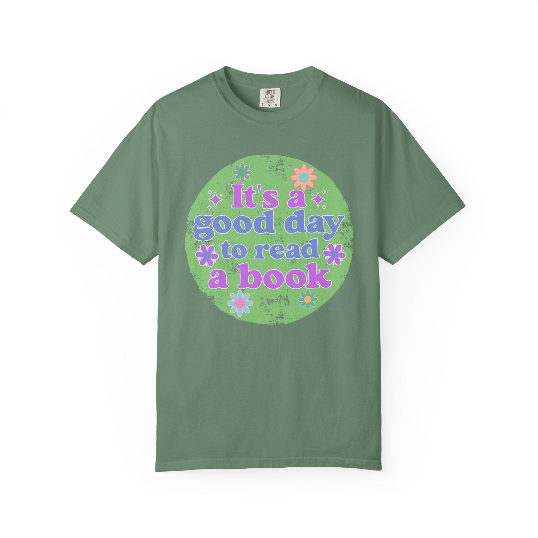 It's a Good Day to Read a Book Textured T-Shirt