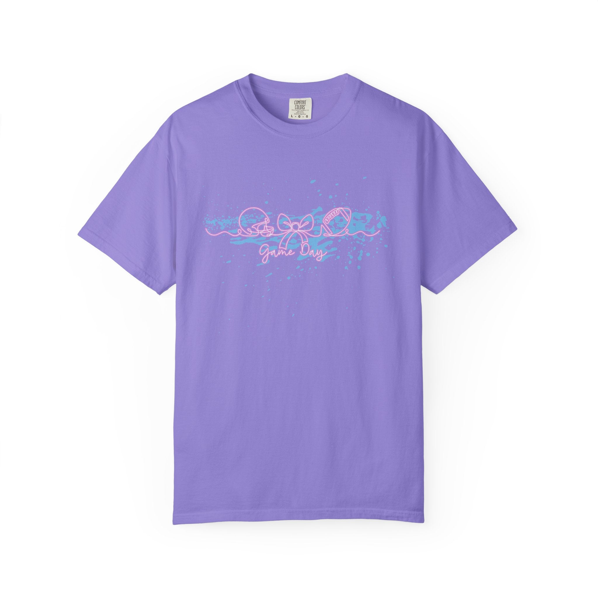 Coquette Aesthetic Football Game Day Textured Tee