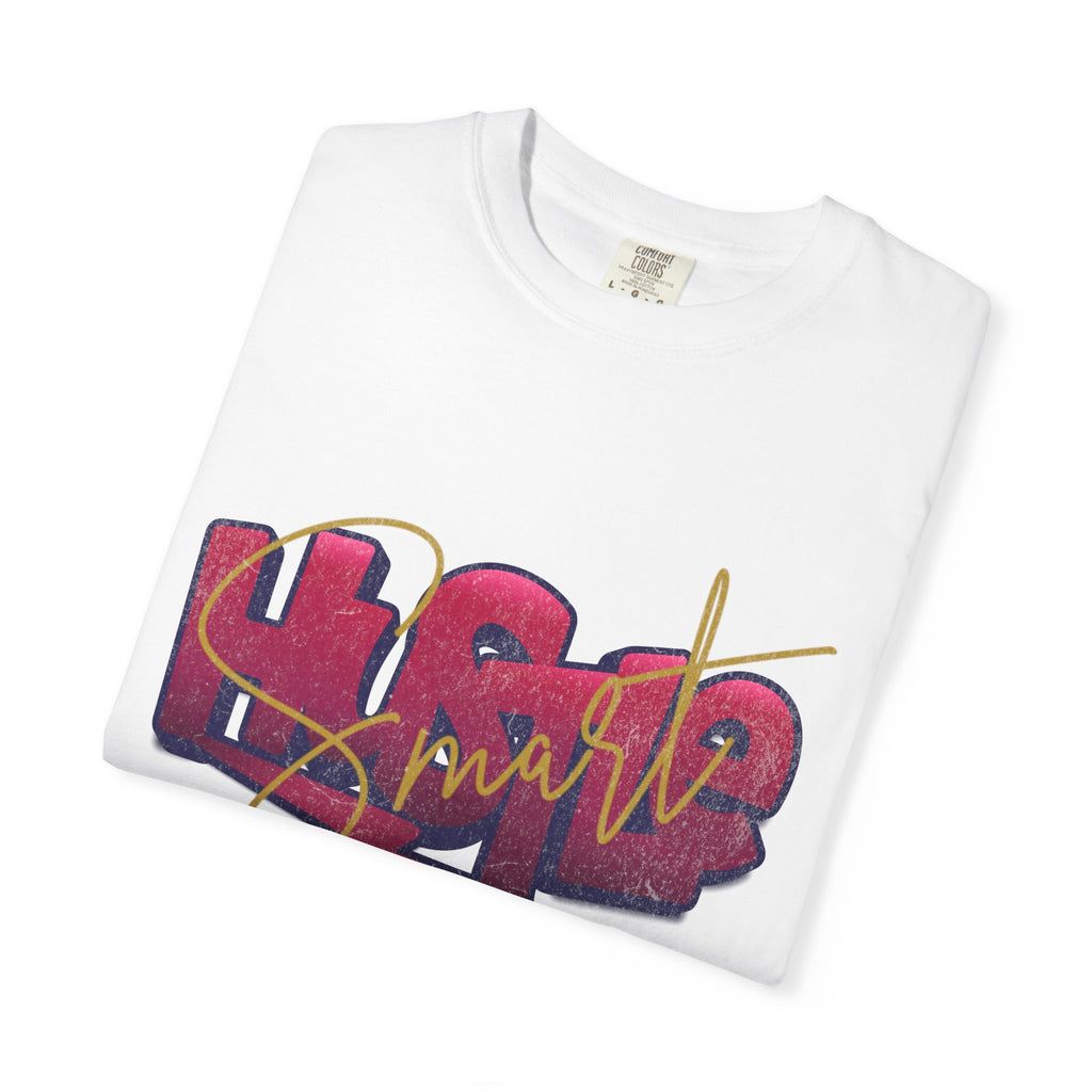 Textured Retro Hustle Smart Graphic Shirt