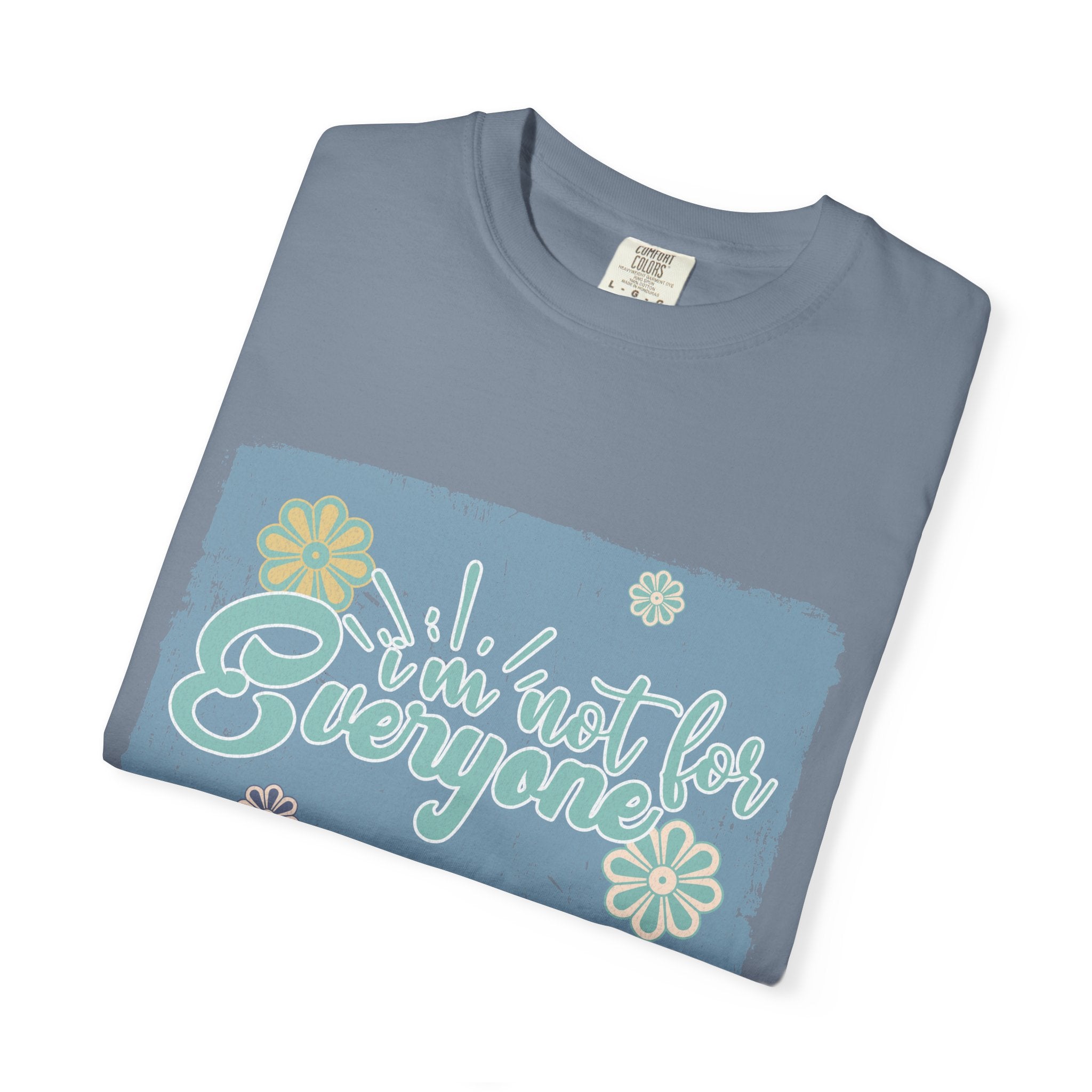 Textured Retro I'm Not For Everyone Tee
