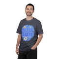 Out of Office Textured T-Shirt — Retro Floral Vacation Tee