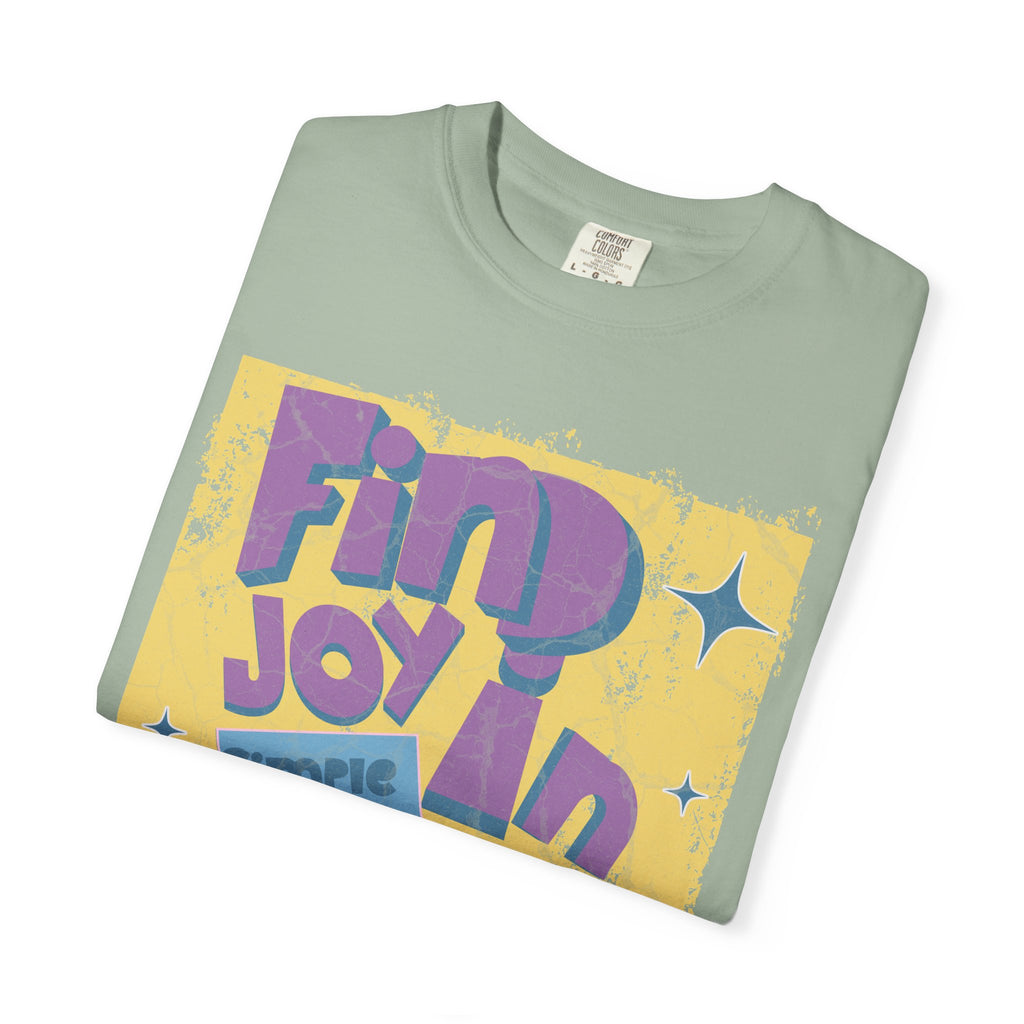 Find Joy In Small Things Textured T-Shirt