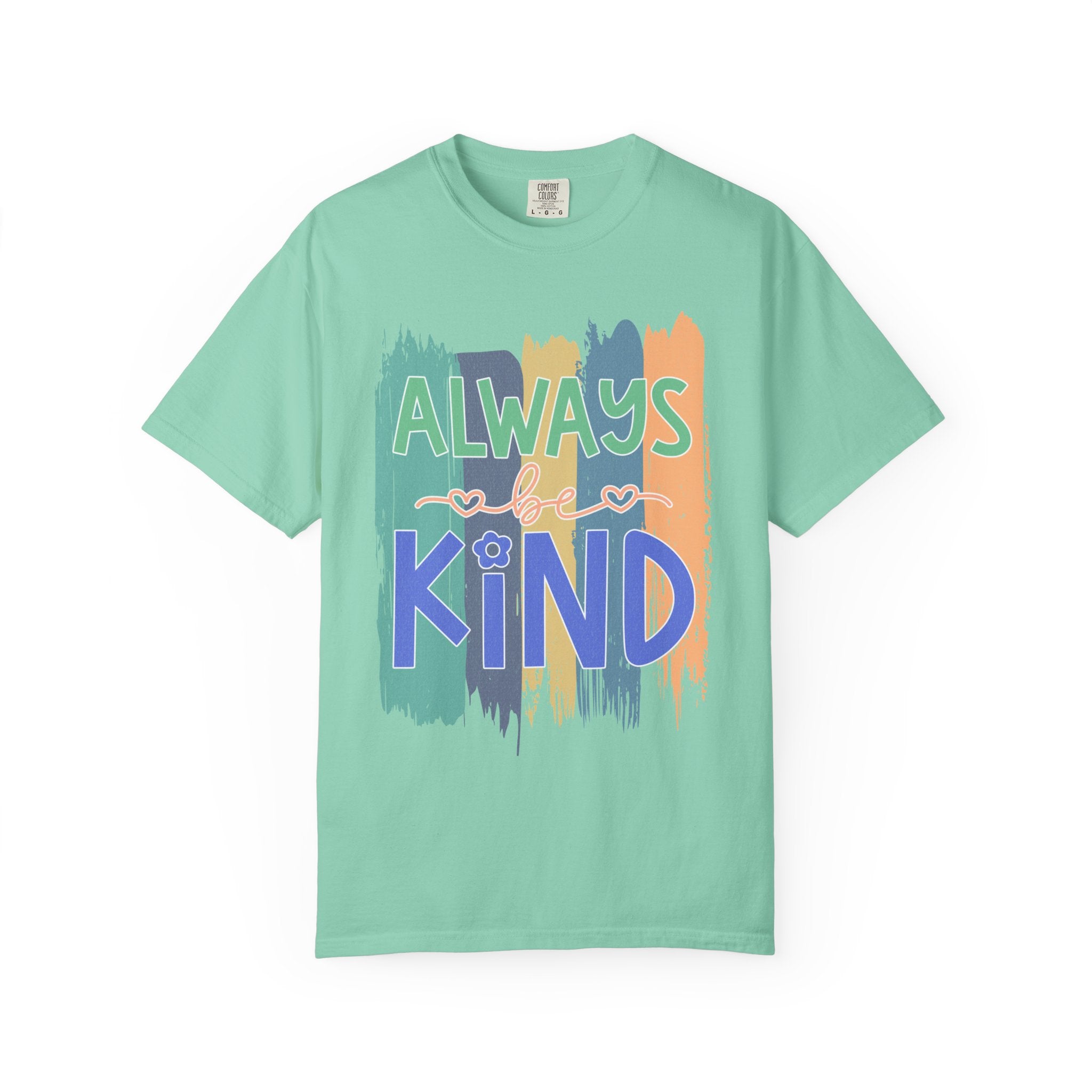 Textured Always Kind T-Shirt — Inspirational Positive Message Tee