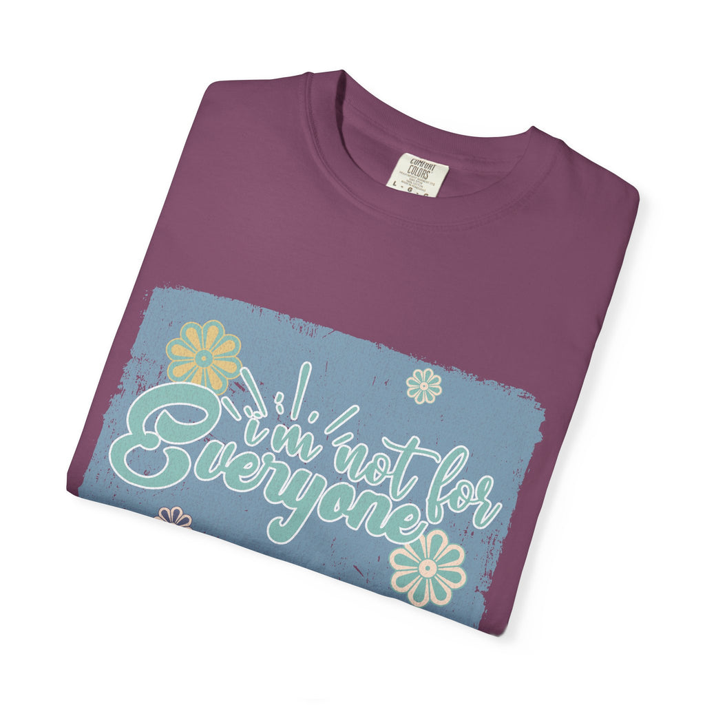 Textured Retro I'm Not For Everyone Tee