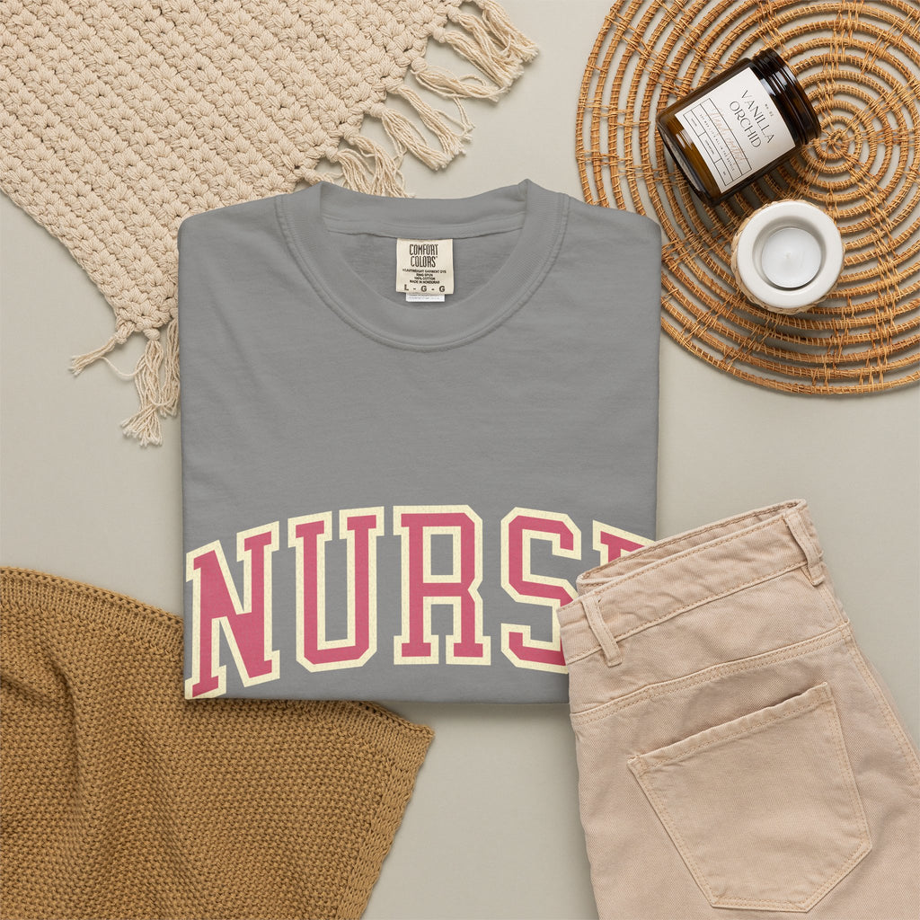 Nurse (Also Known as Mom) Textured T-Shirt