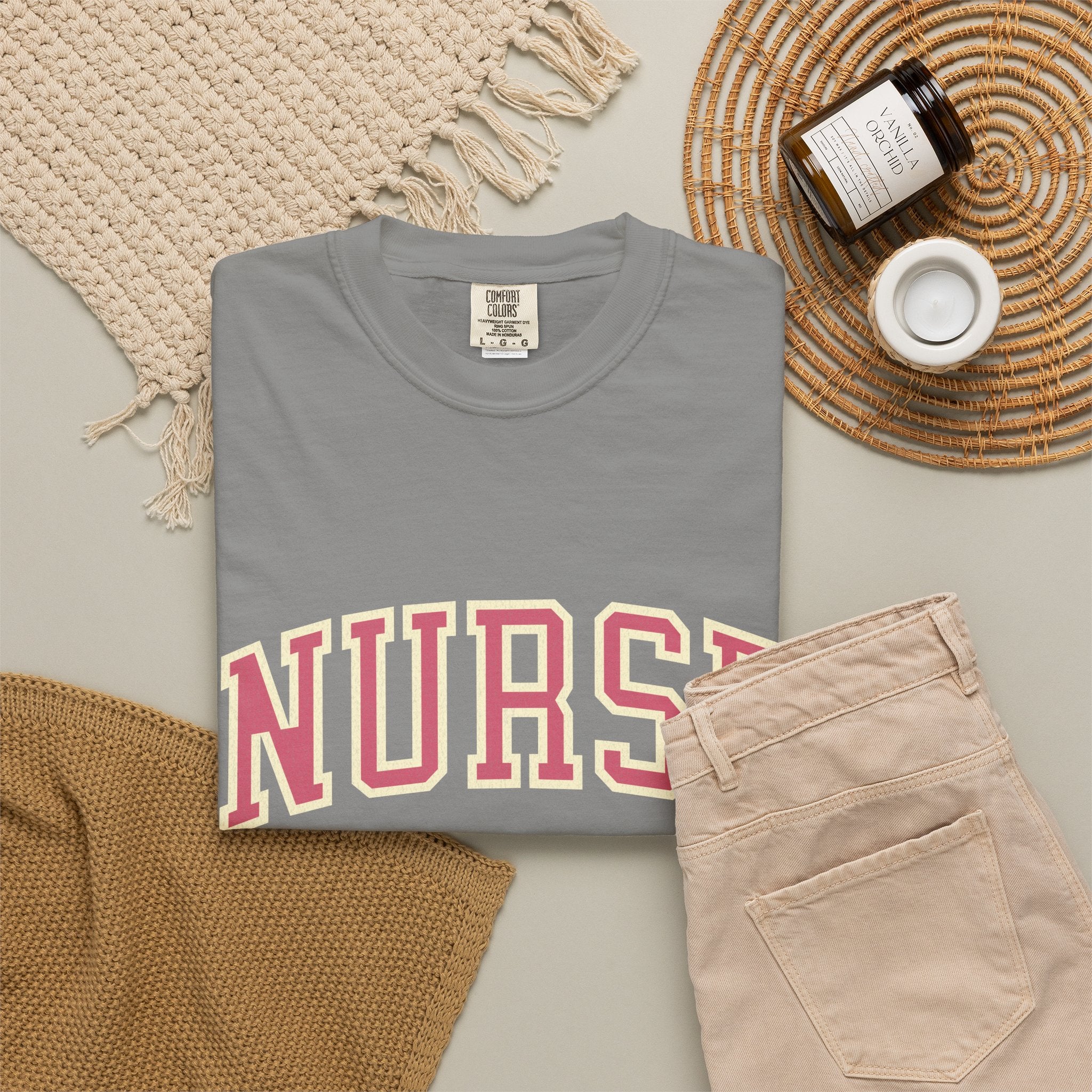 Nurse (Also Known as Mom) Textured T-Shirt