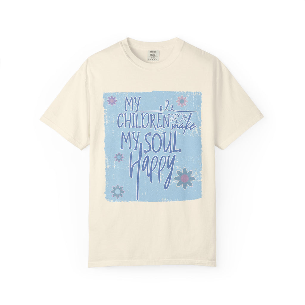 My Children Make My Soul Happy Textured T-Shirt