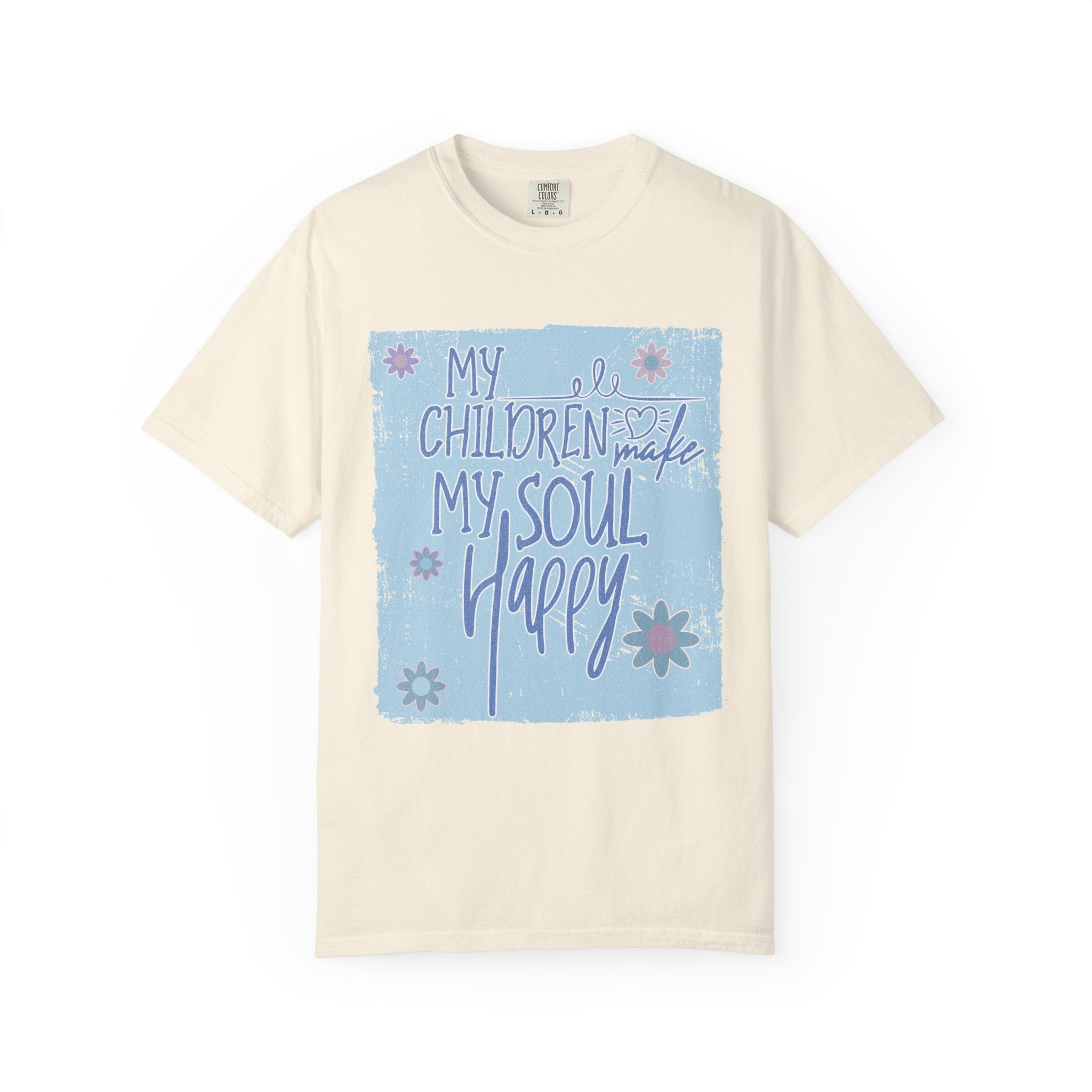 My Children Make My Soul Happy Textured T-Shirt