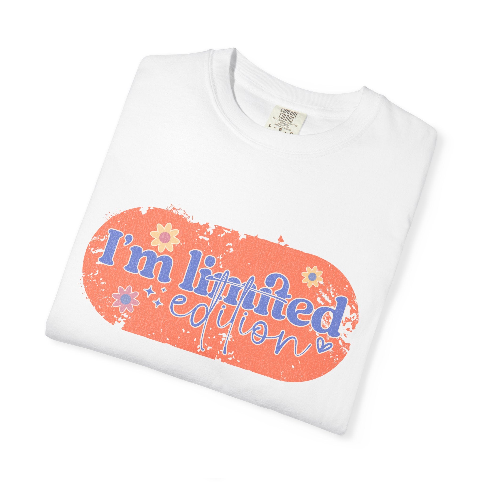 Textured I'm Limited Edition T-Shirt — Retro Floral Graphic Tee