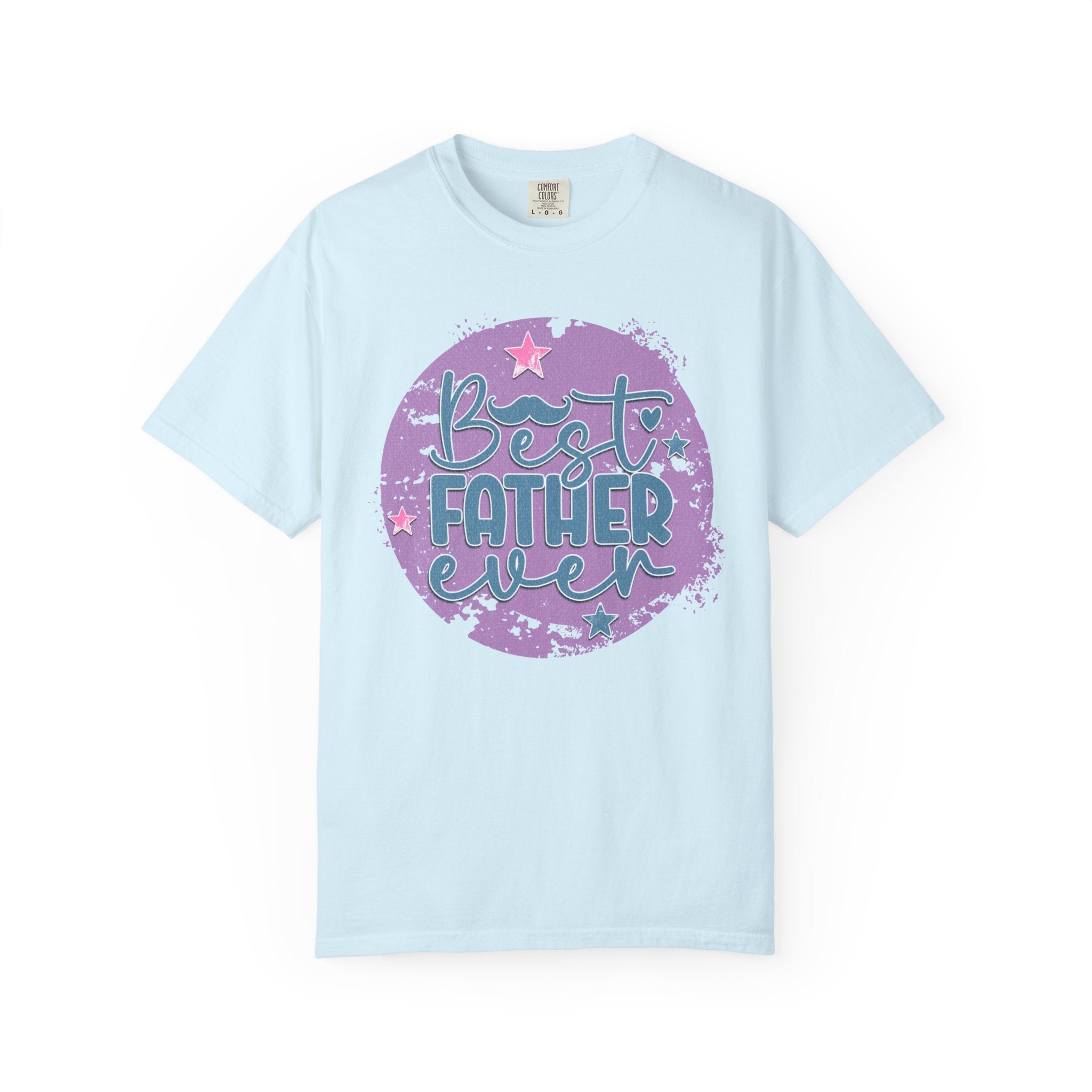 Best Father Ever Textured T-Shirt — Father’s Day Gift Tee