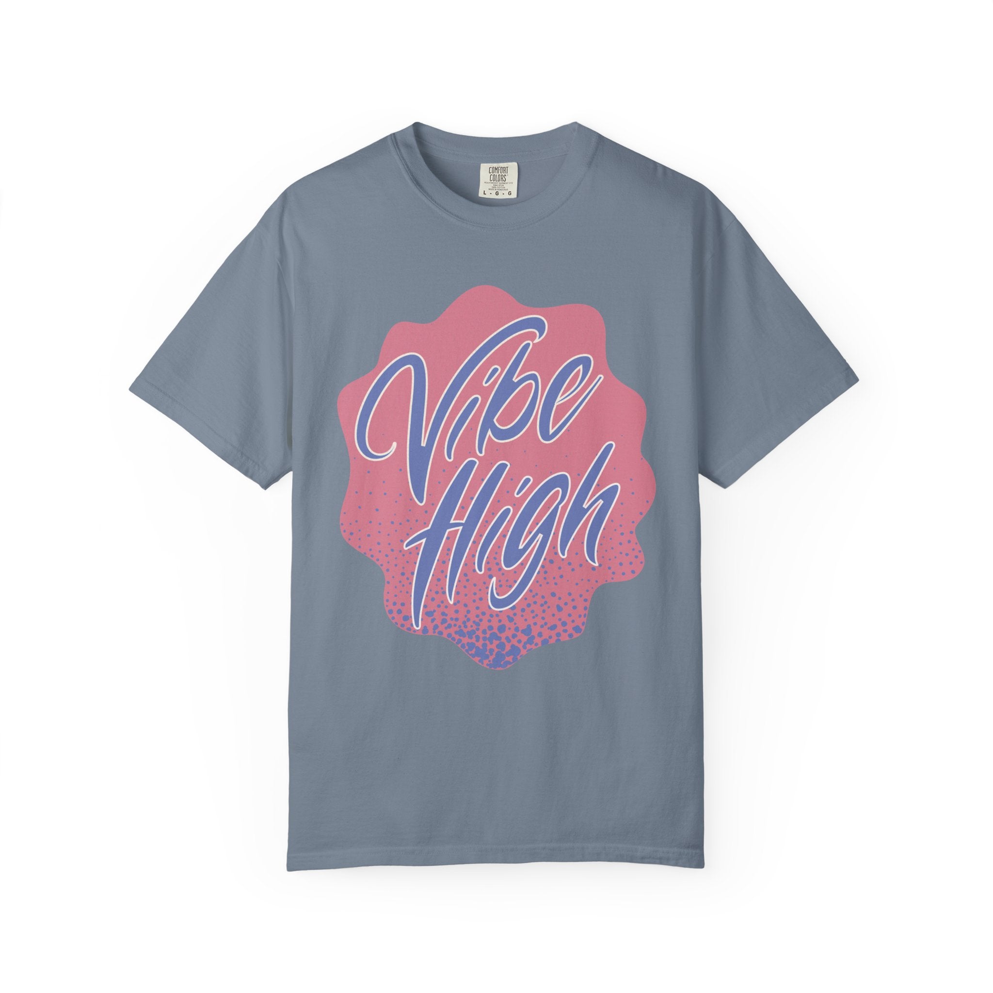 Vibe High Graphic Textured T‑Shirt