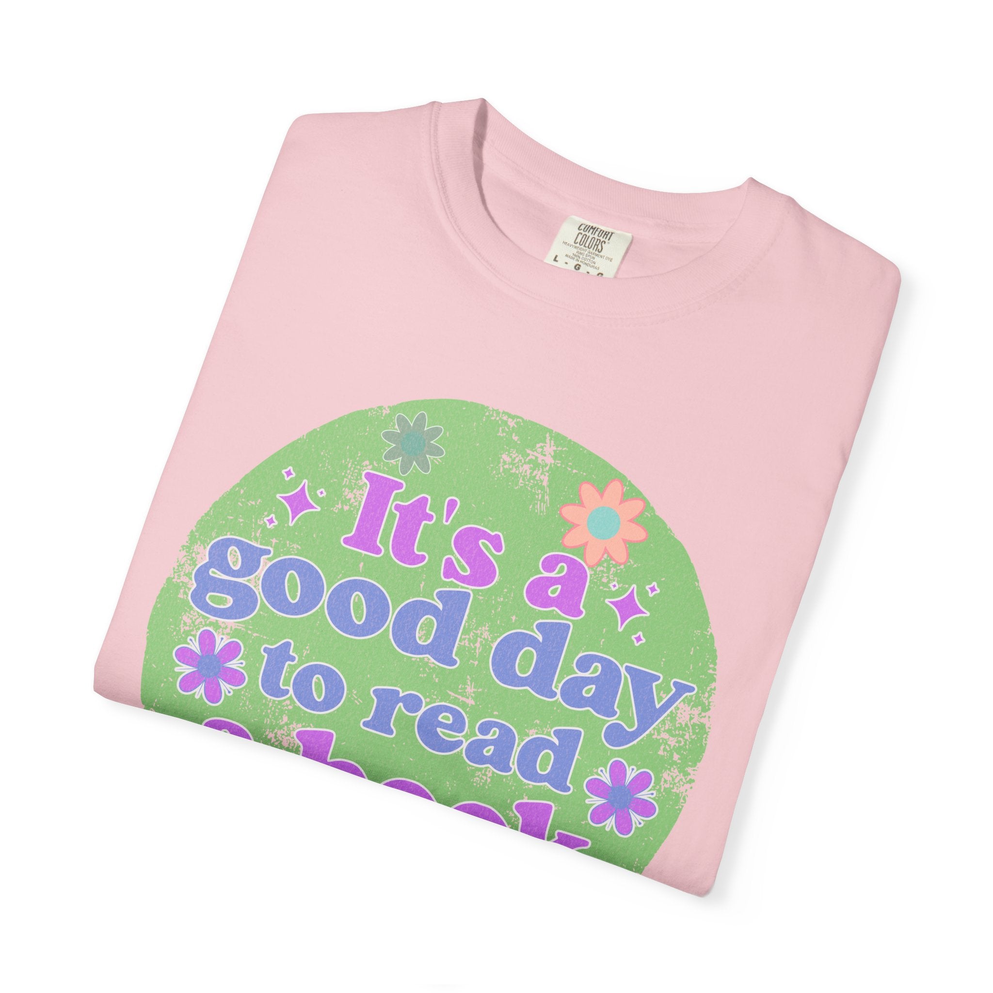 It's a Good Day to Read a Book Textured T-Shirt