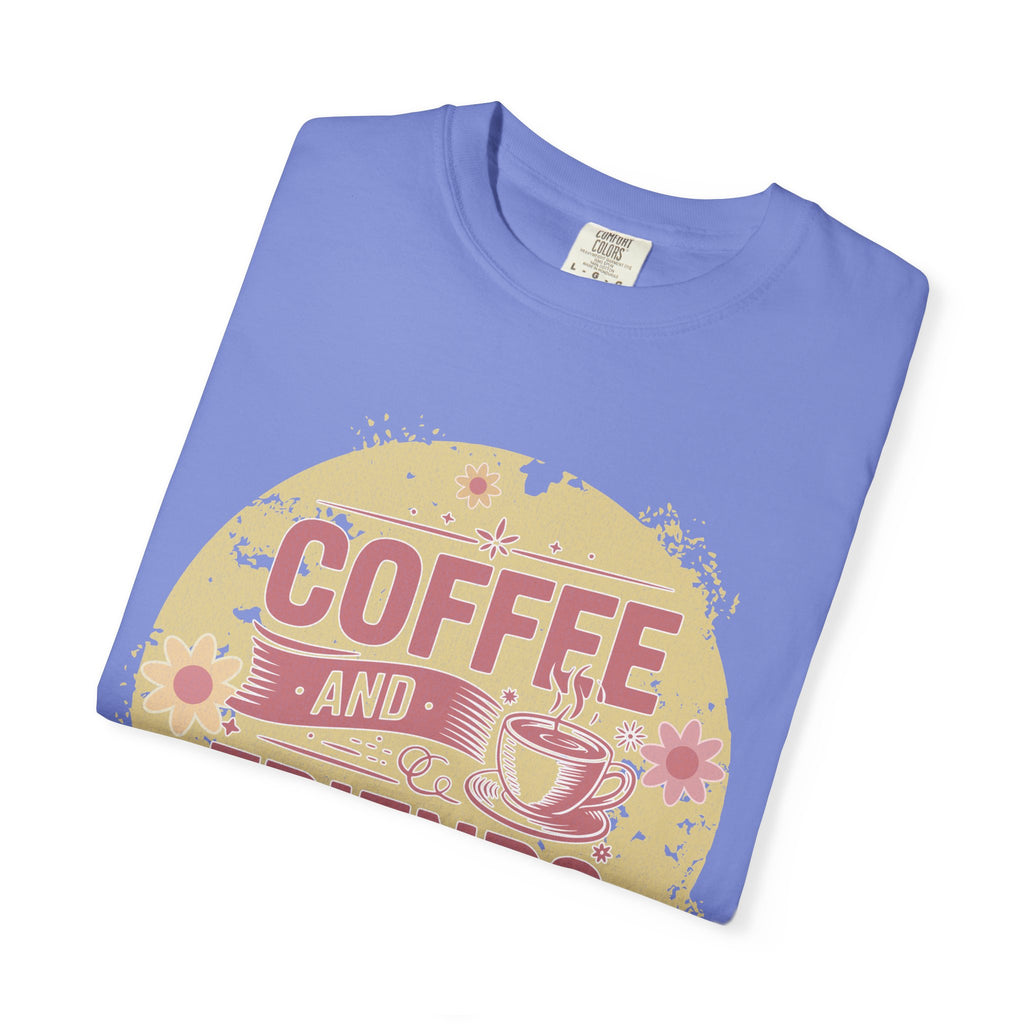 Coffee and Friends Textured T-Shirt — 'Makes the Perfect Blend' Casual Tee