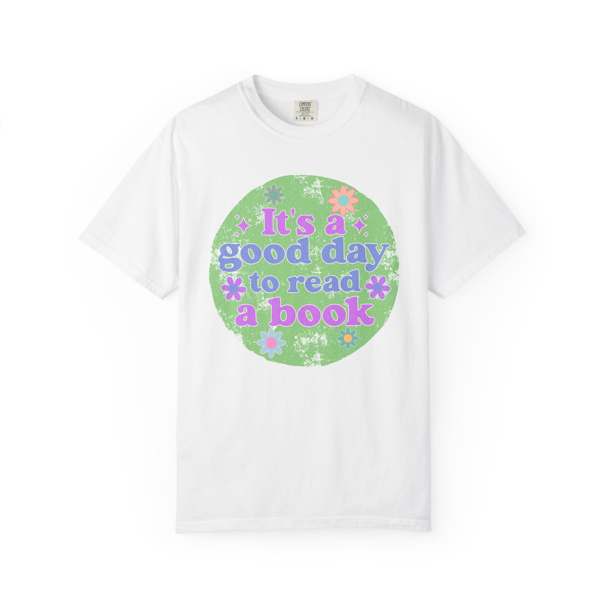 It's a Good Day to Read a Book Textured T-Shirt