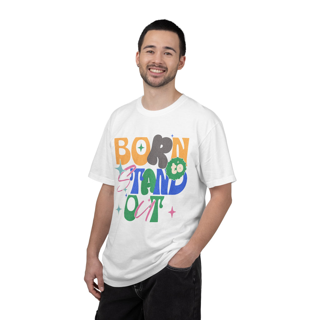 Born to Stand Out Textured T-Shirt