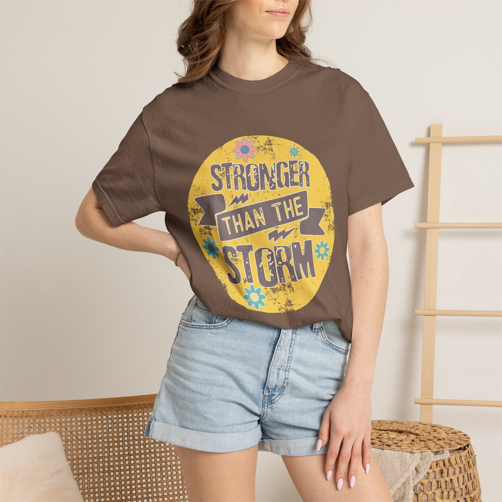 Textured Stronger Than The Storm T-Shirt