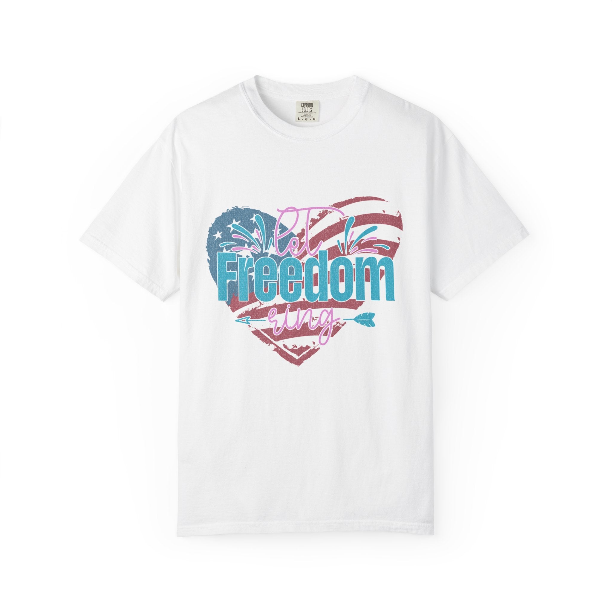 Let Freedom Ring Patriotic  Textured Shirt
