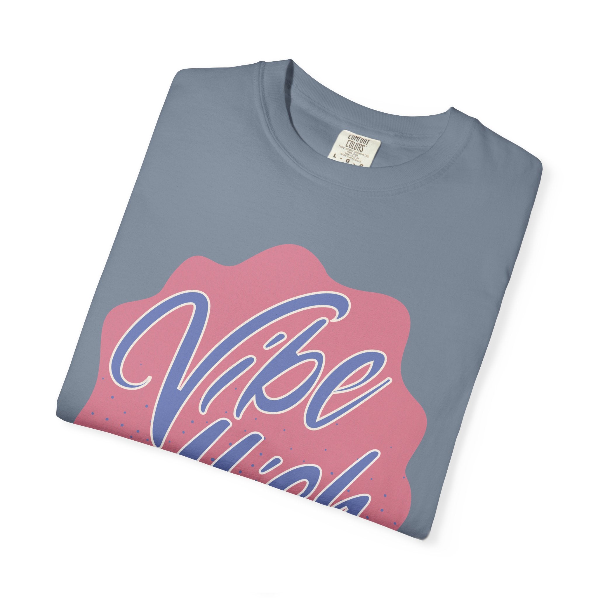 Vibe High Graphic Textured T‑Shirt