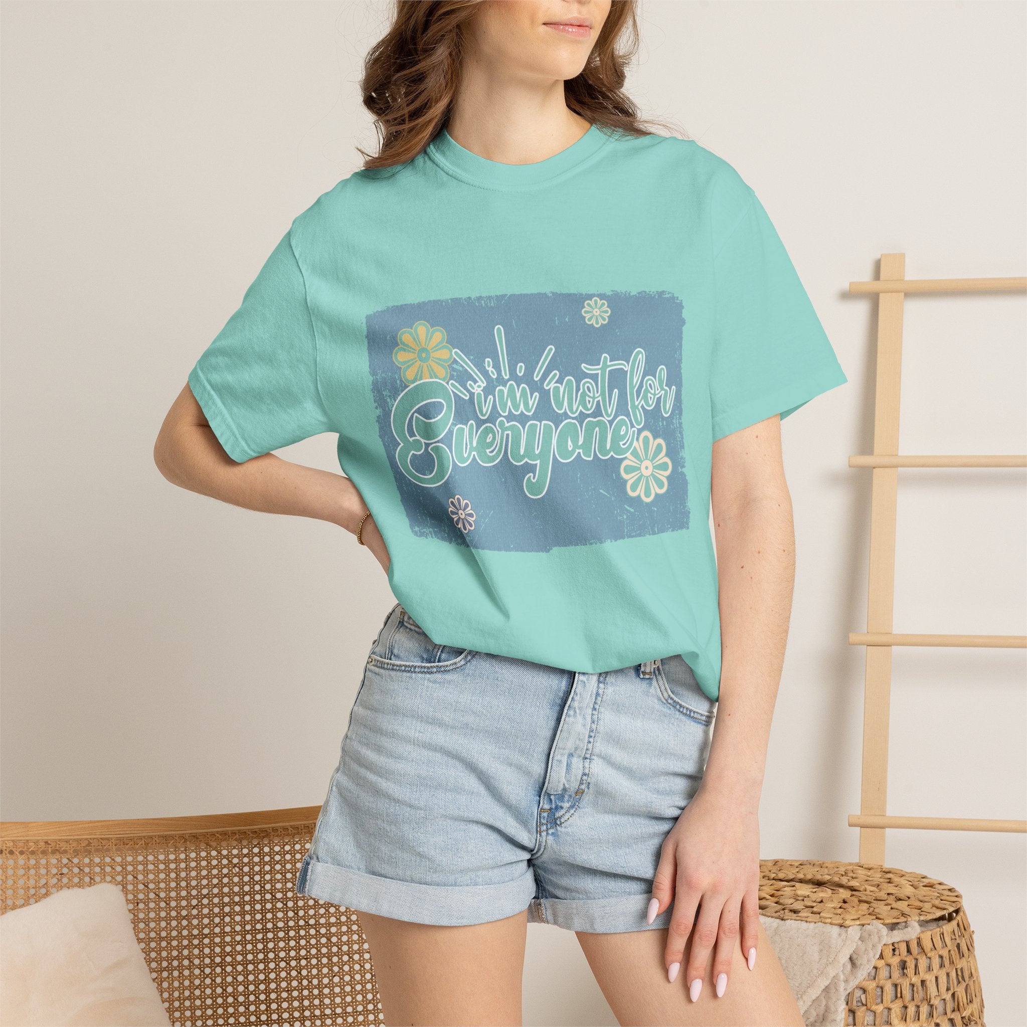 Textured Retro I'm Not For Everyone Tee