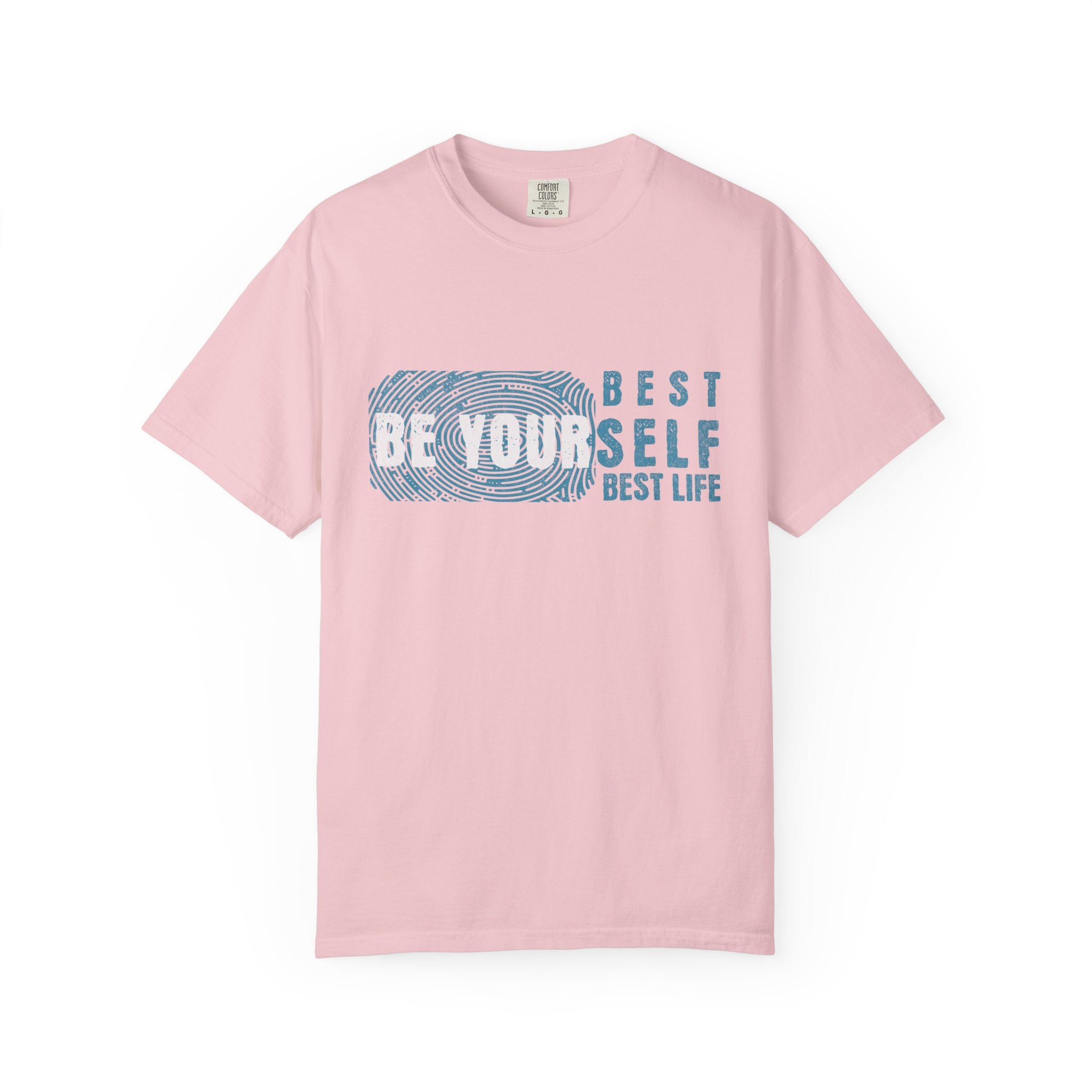 Textured Be Yourself Best Life T-Shirt