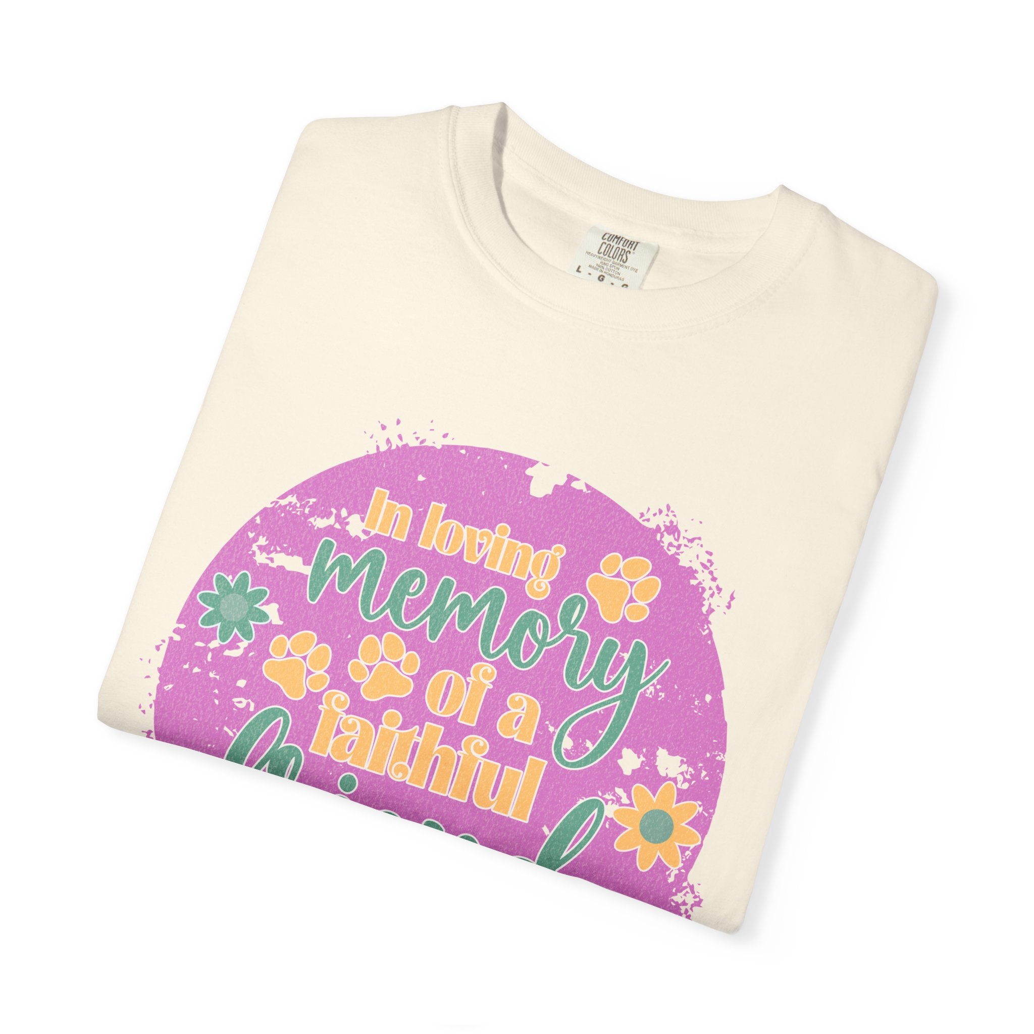 Textured Retro Faithful Friend Memorial Tee