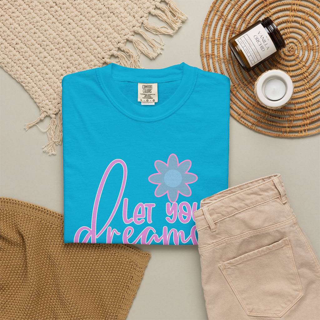 Textured Let Your Dreams Be Your Wings T-Shirt