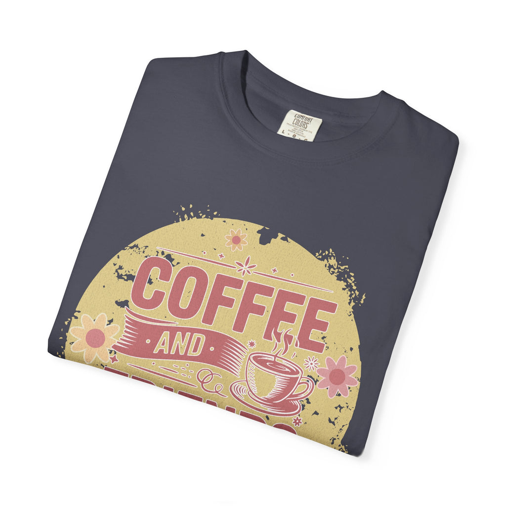 Coffee and Friends Textured T-Shirt — 'Makes the Perfect Blend' Casual Tee