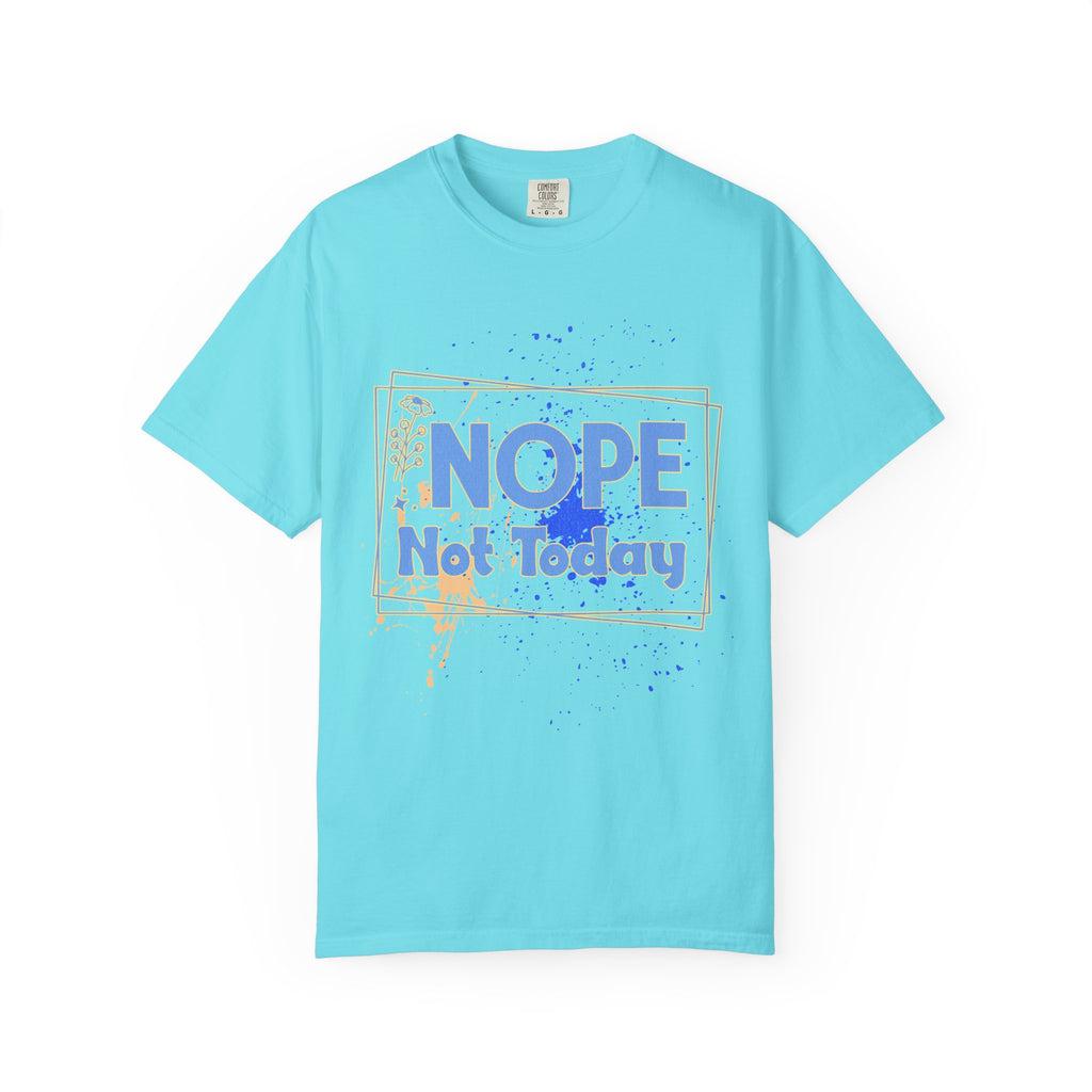 Textured Retro Nope Not Today Tee